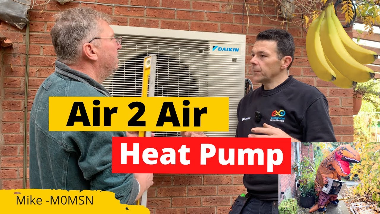 Air To Air Heat Pumps: Are We Wrong? | A Week to install : @dameonhill