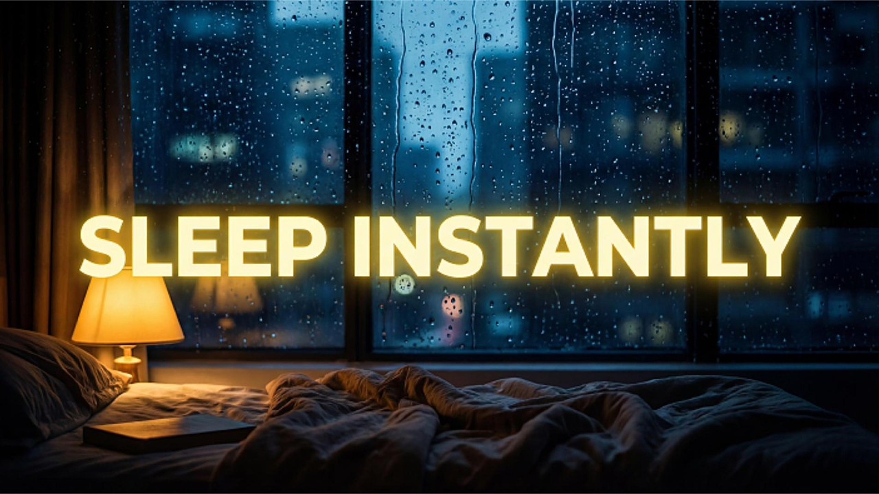 BACK TO SAFE PLACE 🏠 The Sound Blanket | Heavy Rain & Thunderstorm for Sleep