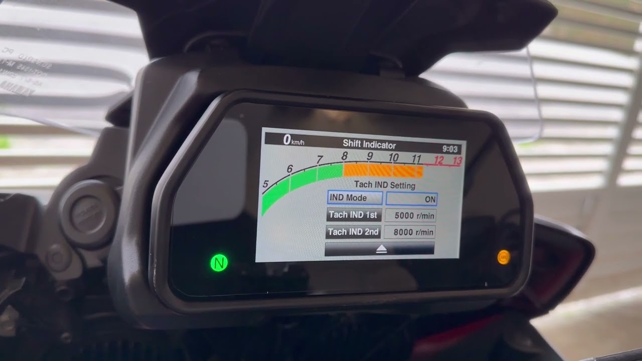 Tracer 900 GT 2023 | Funções painel TFT completo | Como configurar