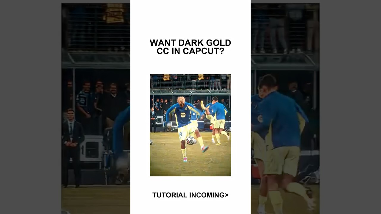 Dark CC Tutorial CapCut