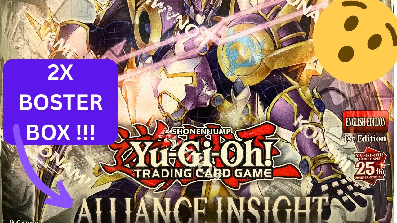 Double Box Opening Of Alliance Insight!!