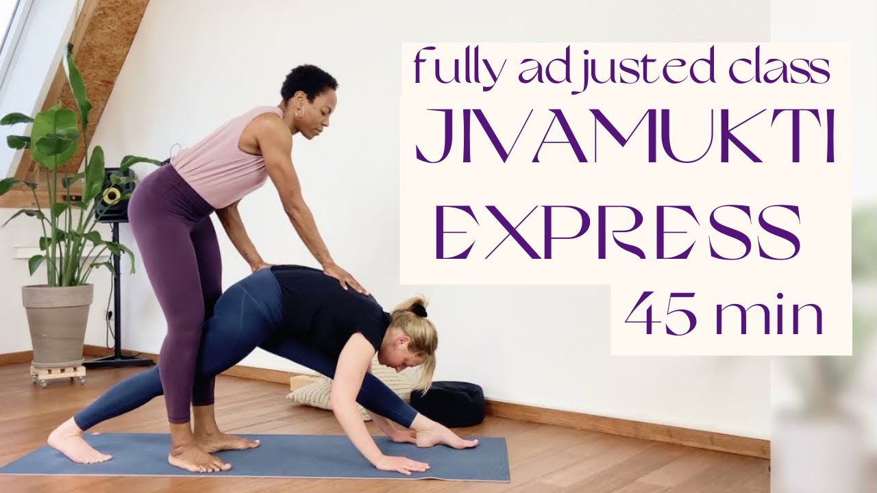 45 Min Jivamukti Express | Strength & Endurance  | Rowena Johnson  | Full Body  | Intermediate
