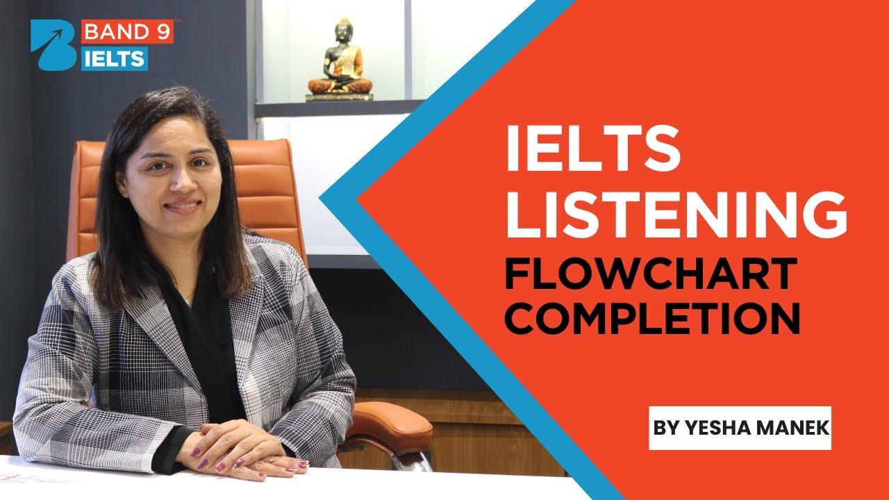 IELTS Listening Flowchart Completion 2023 | Tips and Tricks  by Yesha Manek