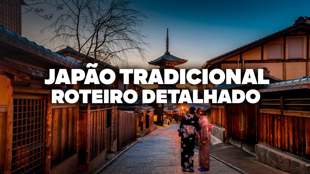O Roteiro Mais COMPLETO pelo Japão Tradicional! Quioto, Nara e Hiroshima