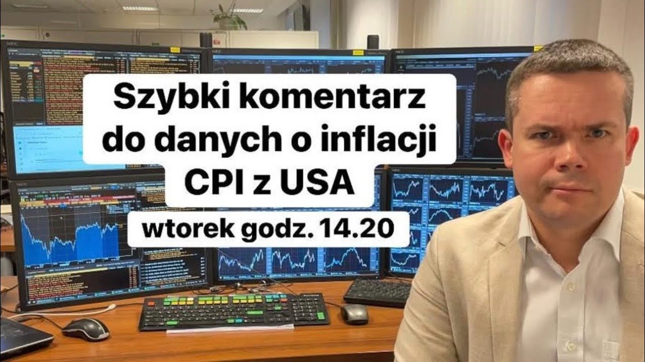 🔥Szybki komentarz do danych o inflacji CPI z USA🔥