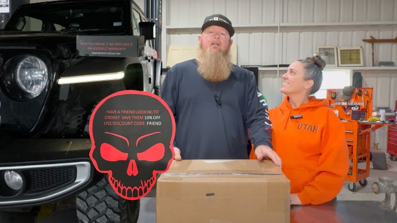 Пошаговое руководство по установке фар Infinite Off Road на ваш Jeep JL JT