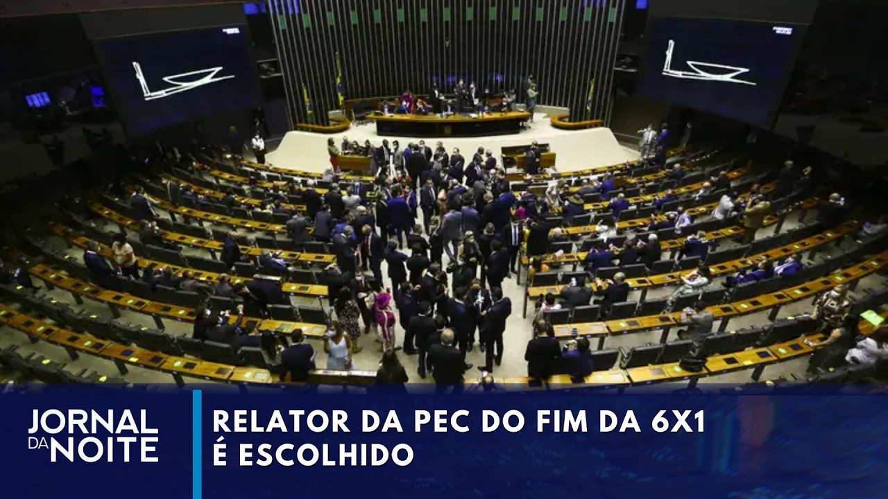 Relator da PEC do fim da 6x1 &eacute; escolhido | Jornal da Noite