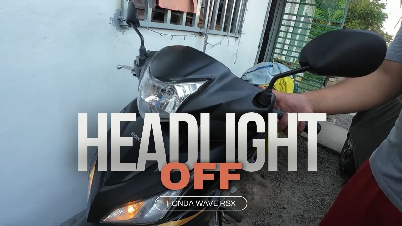 Light switch Honda wave RSX (3 option na)