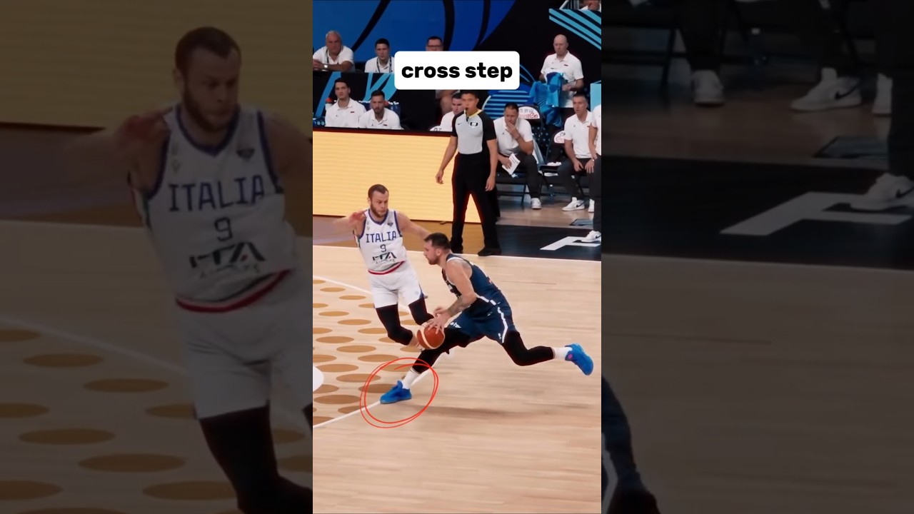 Luka Doncic Footwork Masterclass #lukadoncic #nba #basketball #nbahighlights #shorts