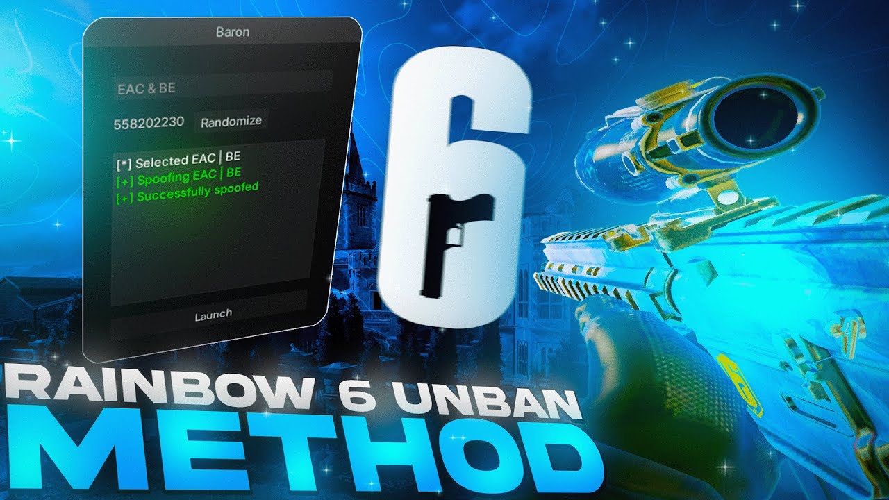 Bypass ANY Rainbow Six Siege Ban &ndash; HWID Spoofer for &ldquo;Cheating Detected&rdquo; & &ldquo;Permanently Banned&rdquo;