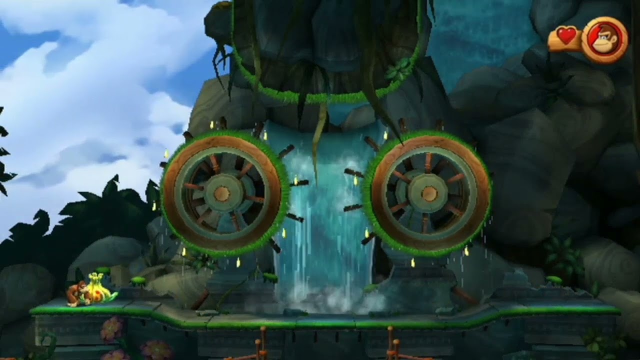 Starting Donkey Kong Country Returns mirror mode!