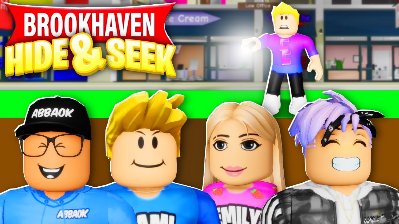 XXL VERSTECKEN mit ALLEN YOUTUBERN in Brookhaven 😨 (Roblox Brookhaven 🏡RP | Story Deutsch)