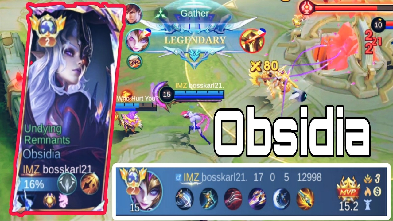 LEGENDARY Obsidia Gameplay 😈 17-0-5 MVP Domination | Top Global Obsidia by bosskarl21.