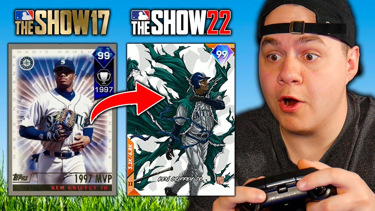I Used My God Squad from MLB The Show 17!