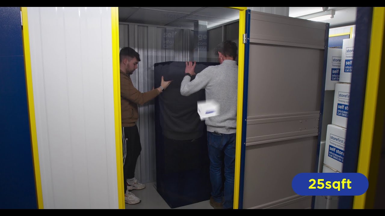 25 sq ft storage unit at Store First