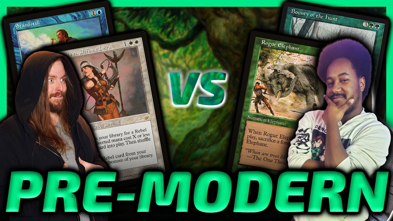 Counter Rebels Vs MONO GREEN STOMPY!!! [Paper Premodern MtG Gameplay] 2025