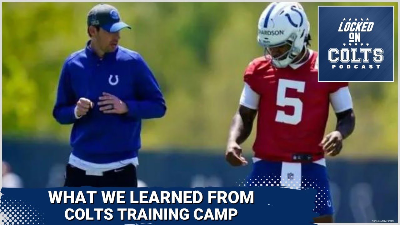 Indianapolis Colts: What We Learned About Anthony Richardson, Shane Steichen in Training Camp