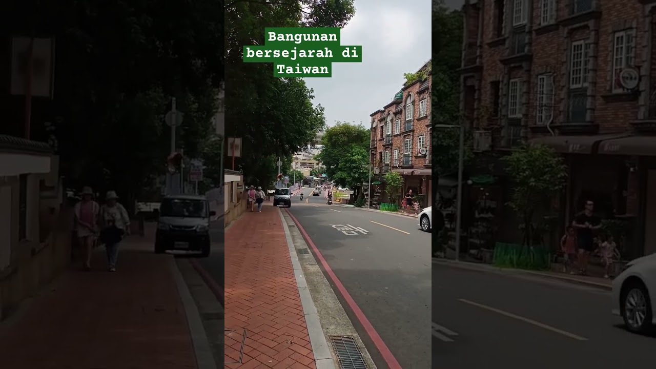 Bangunan Tua di Yingge old street New Taipe Taiwan #shorts