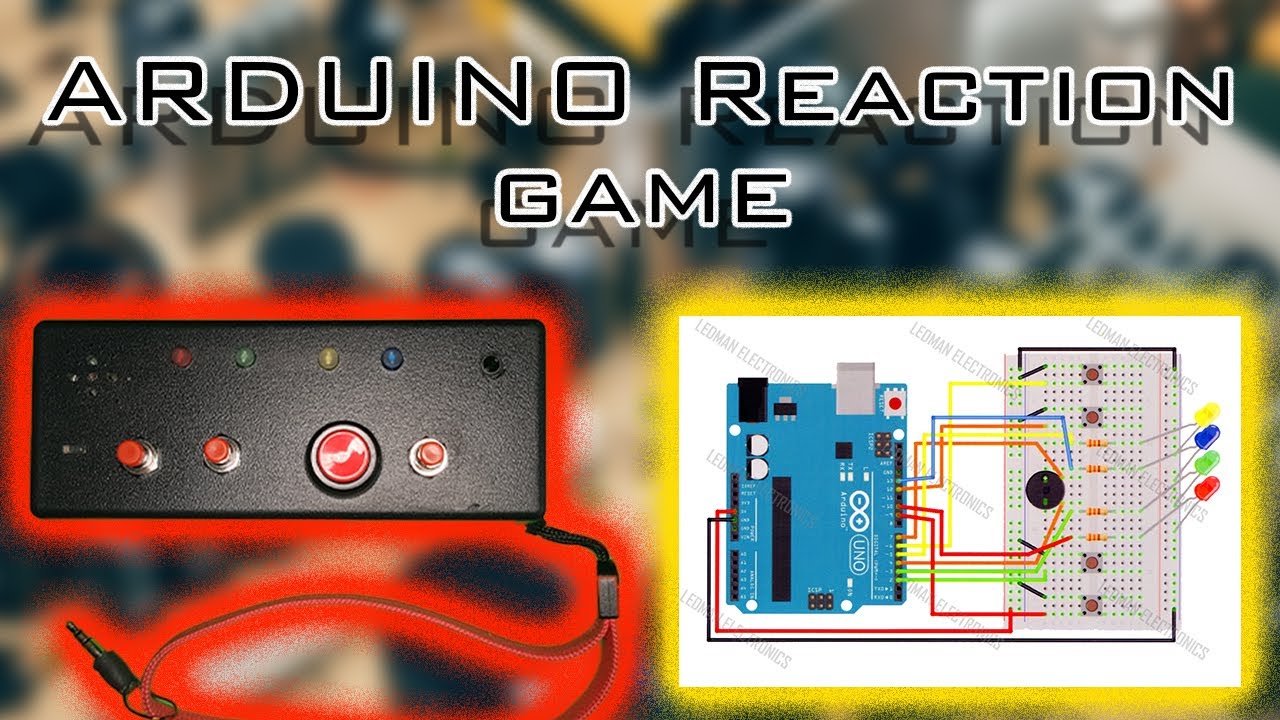 Arduino reaction game | Simple Simon says game | Tutorial adapted for beginners