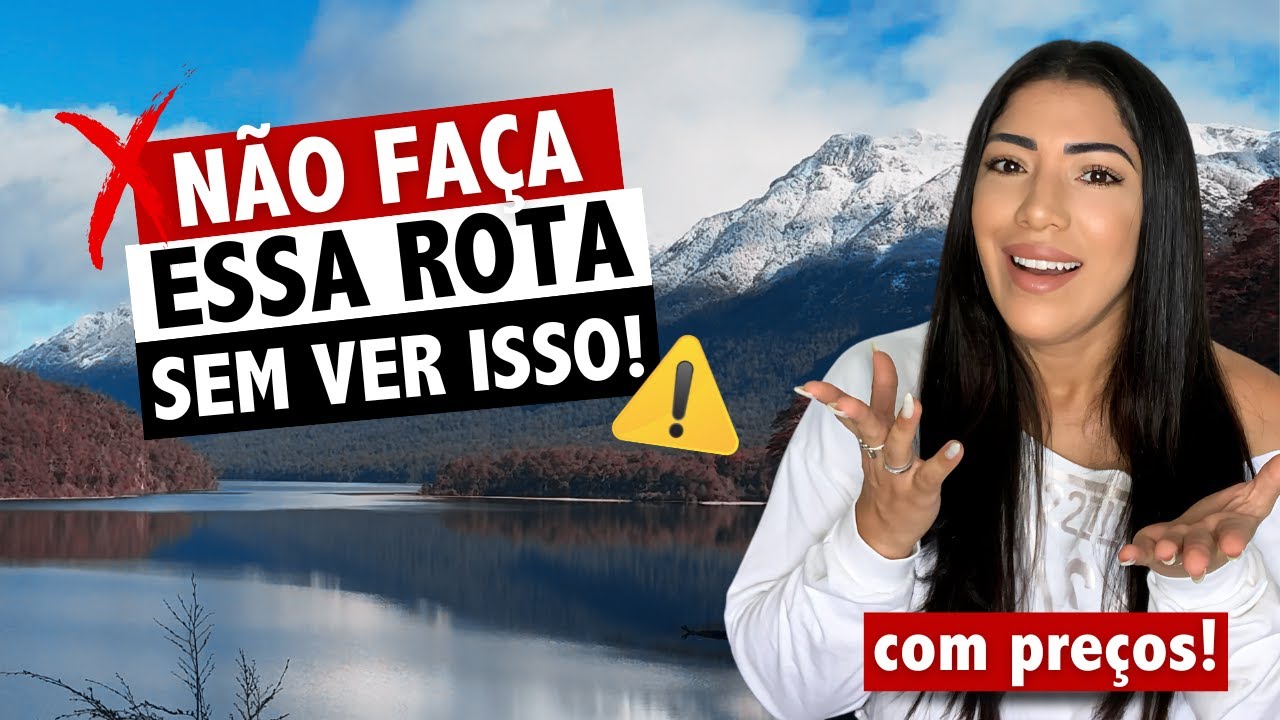 A ESTRADA MAIS LINDA DA ARGENTINA | ROTA DOS 7 LAGOS [Vlog de viagem]