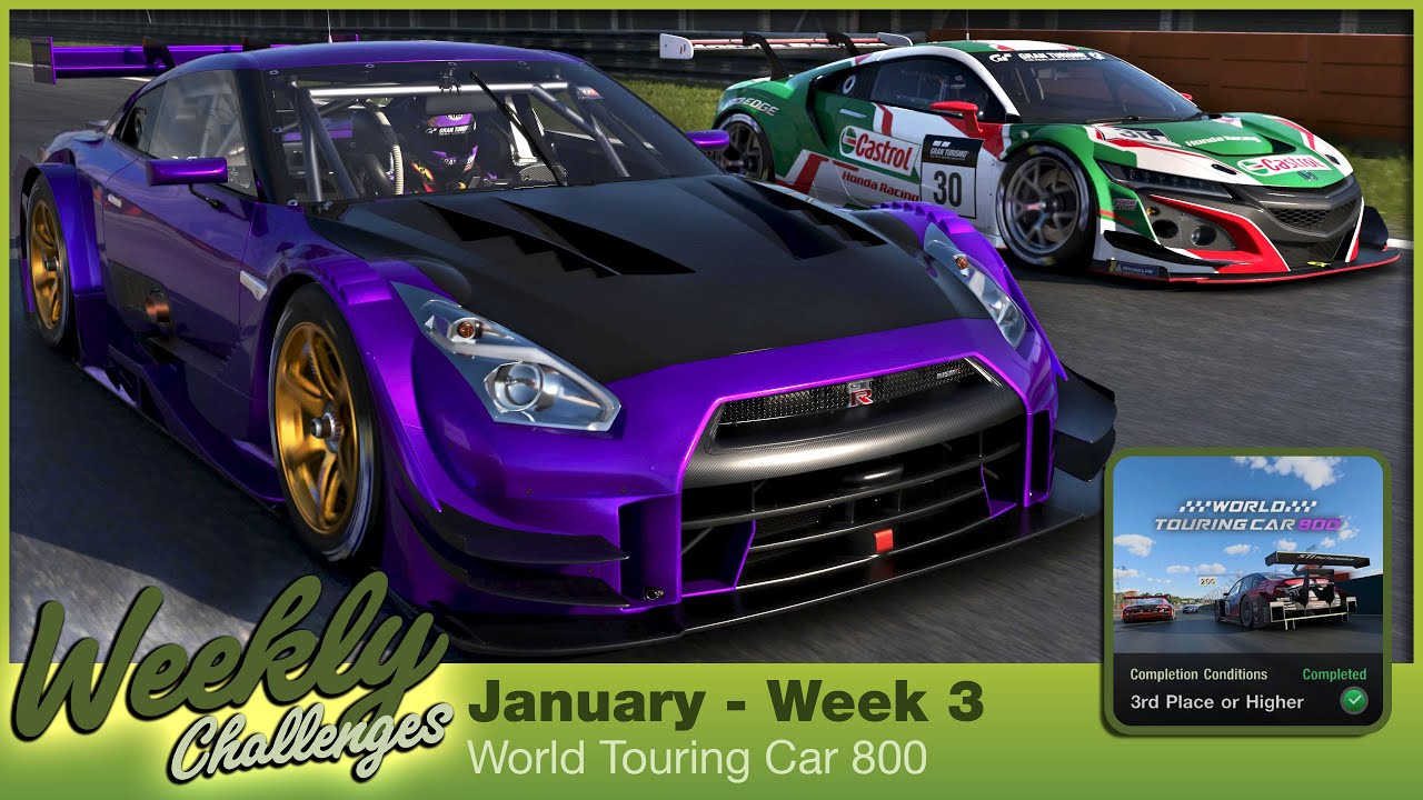 World Touring Car 800 I Weekly Challenges I January - Week 3 I Gran Turismo 7