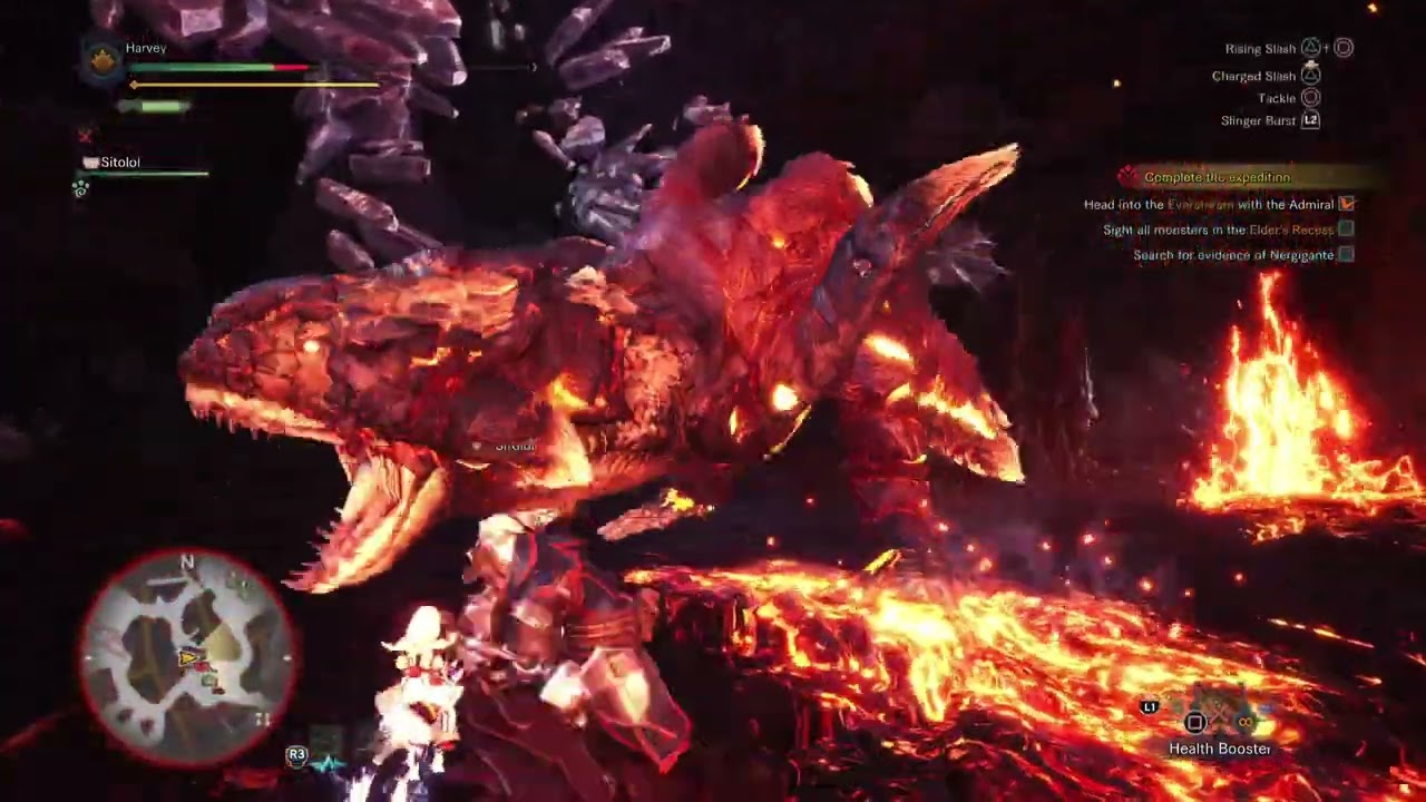Lavasioth Is More Annoying Than You Think (Monster Hunter World - Killing Lavasioth)