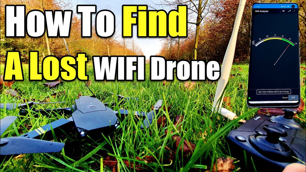 Как найти потерянный Wi-Fi-дрон с помощью приложения Wi-Fi Analyzer на телефоне. Клон DJI Mavic. ...