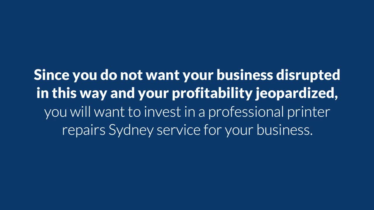 printer repairs sydney : How to Choose the Right Printer Repairs Specialists