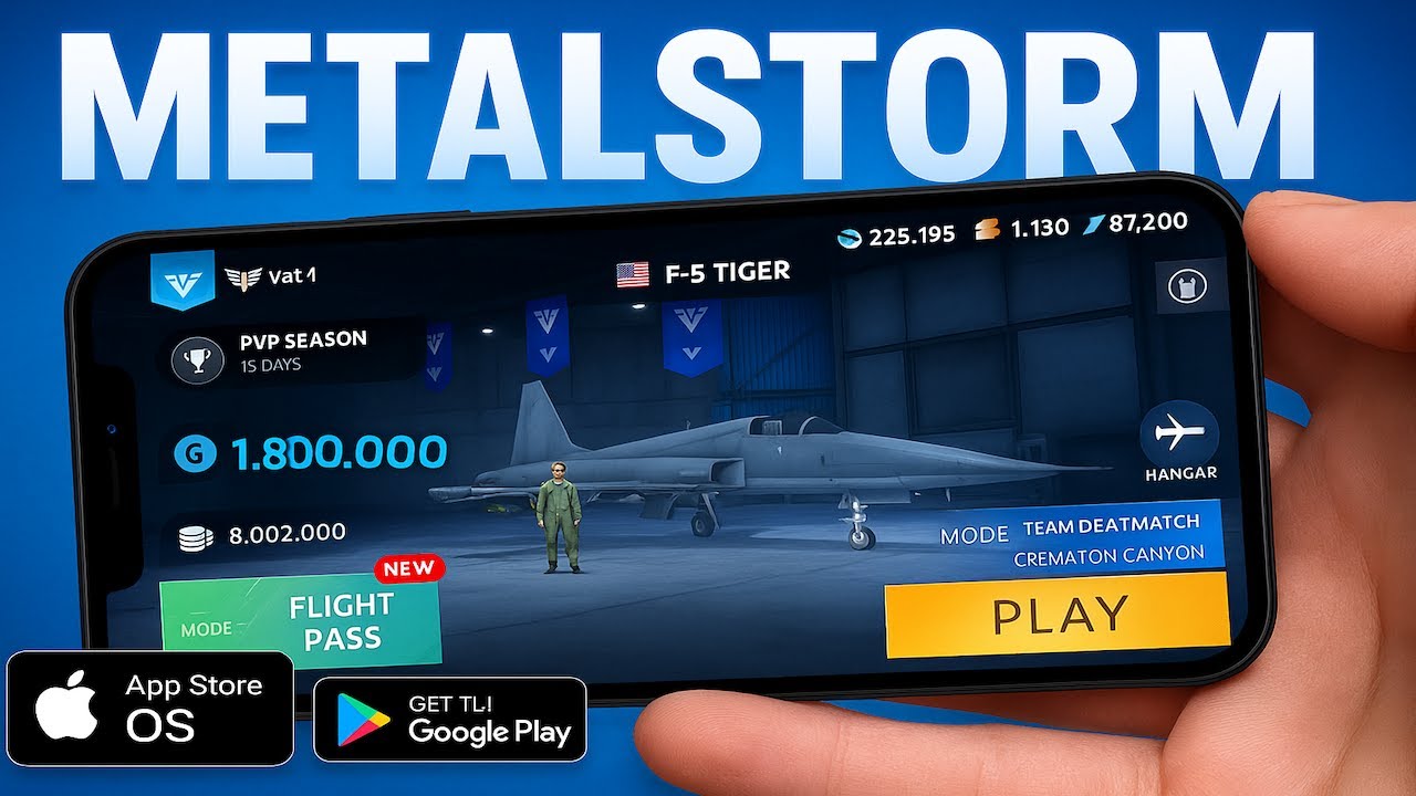 Metalstorm MOD iOS Android Unlimited GOLD and SILVER [2025]