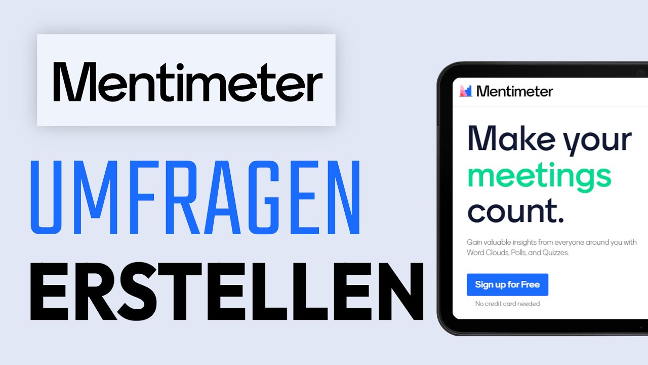 Umfragen auf Mentimeter erstellen 2024 (Schnell & Einfach)