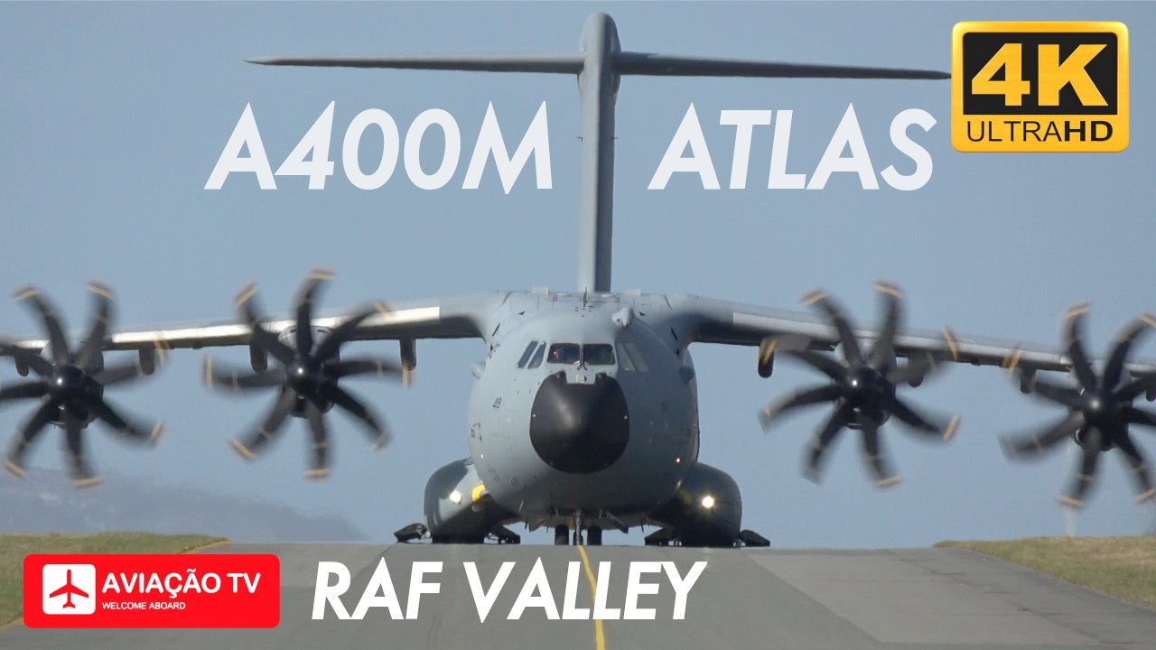 EXERCISE AGILE WARRIOR - Airbus A400M Atlas C1 and Eurofighter Typhoon, RAF Valley, UK