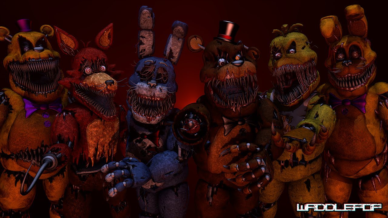 Demented Generations | FNaF Speedart (SFM)