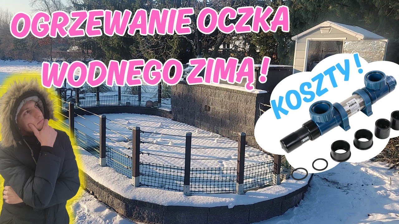 Test Grzałki do Oczka Wodnego! 🔥 | Czy da się ogrzać wodę w oczku wodnym zimą?