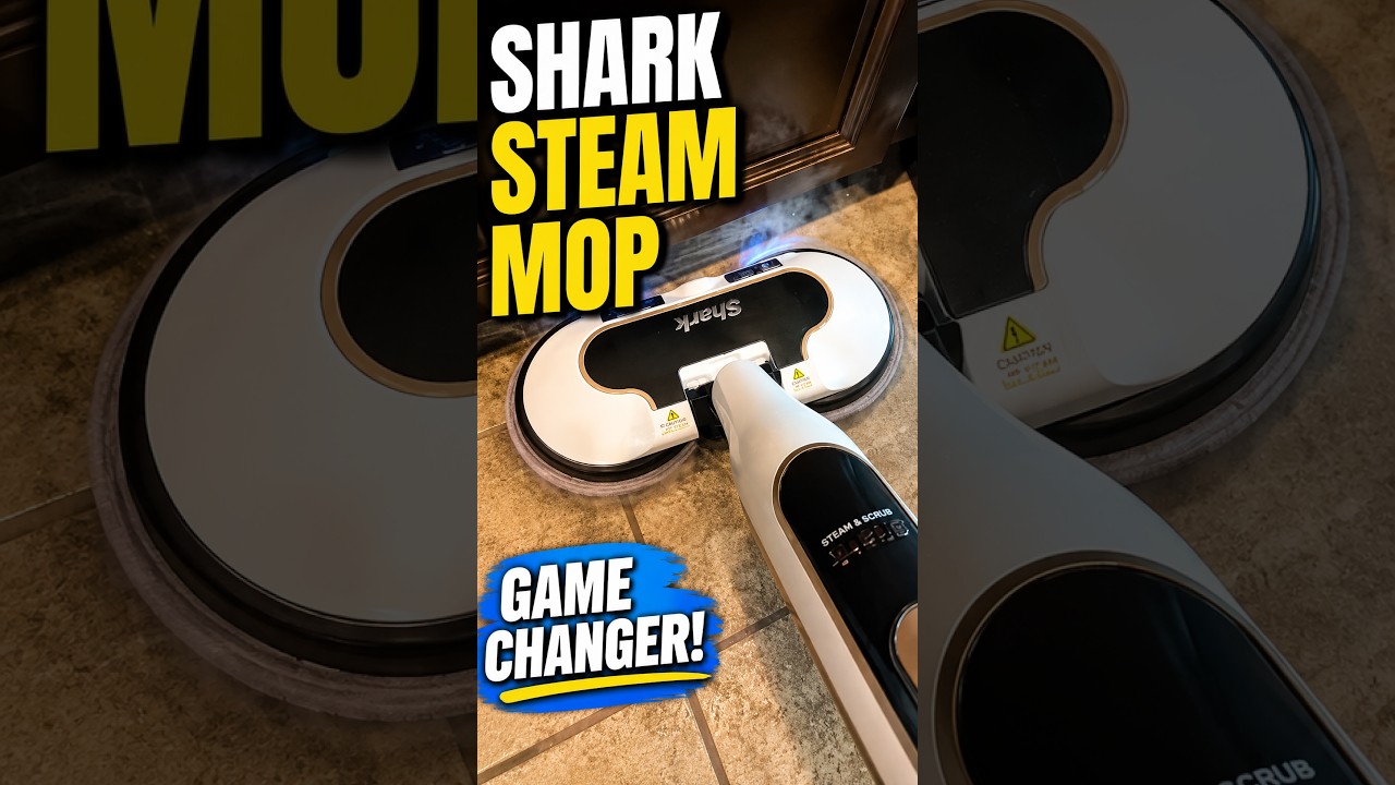 I finally found a mop that properly cleans my floors. The shark steam scrubber mop.