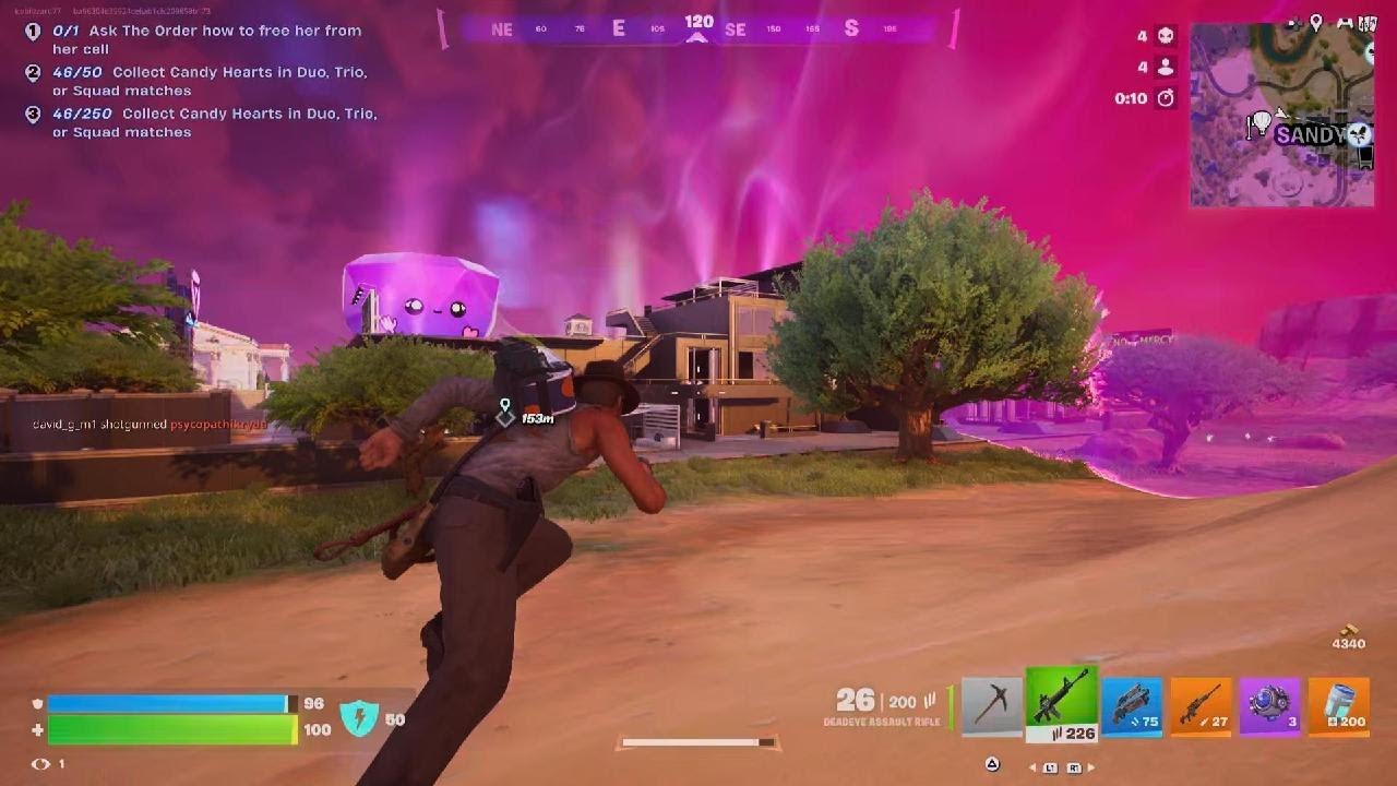 Fortnite_solo win storms got the kill
