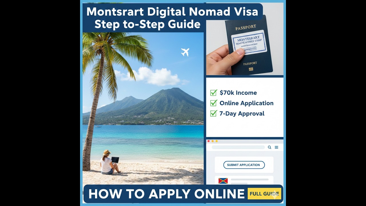 How to Apply for Montserrat Digital Nomad Visa | Step-by-Step Guide