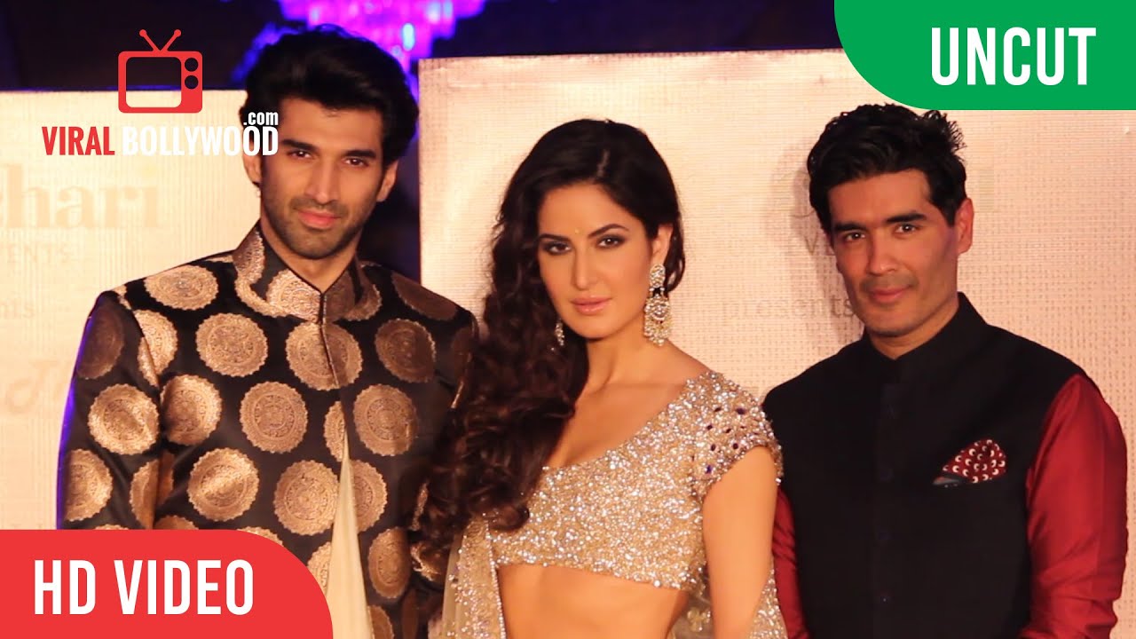 UNCUT - Aditya Roy Kapur | Katrina Kaif | Manish Malhotra | Fashion Show of regal Threads