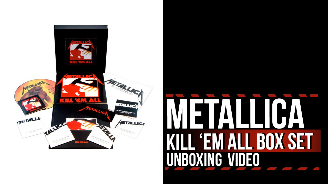Metallica 'Kill 'Em All' Deluxe Box Set: Unboxing With Narration