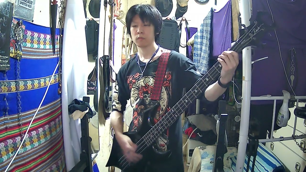 bass cover Children of bodom 'Warheart'