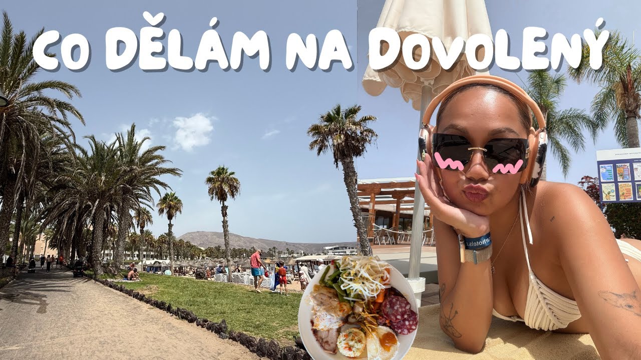 TRAVEL VLOG 🛩️ - POPRV&Eacute; NA TENERIFE, rodinn&aacute; dovča, nejlep&scaron;&iacute; j&iacute;dlo | KIM LY