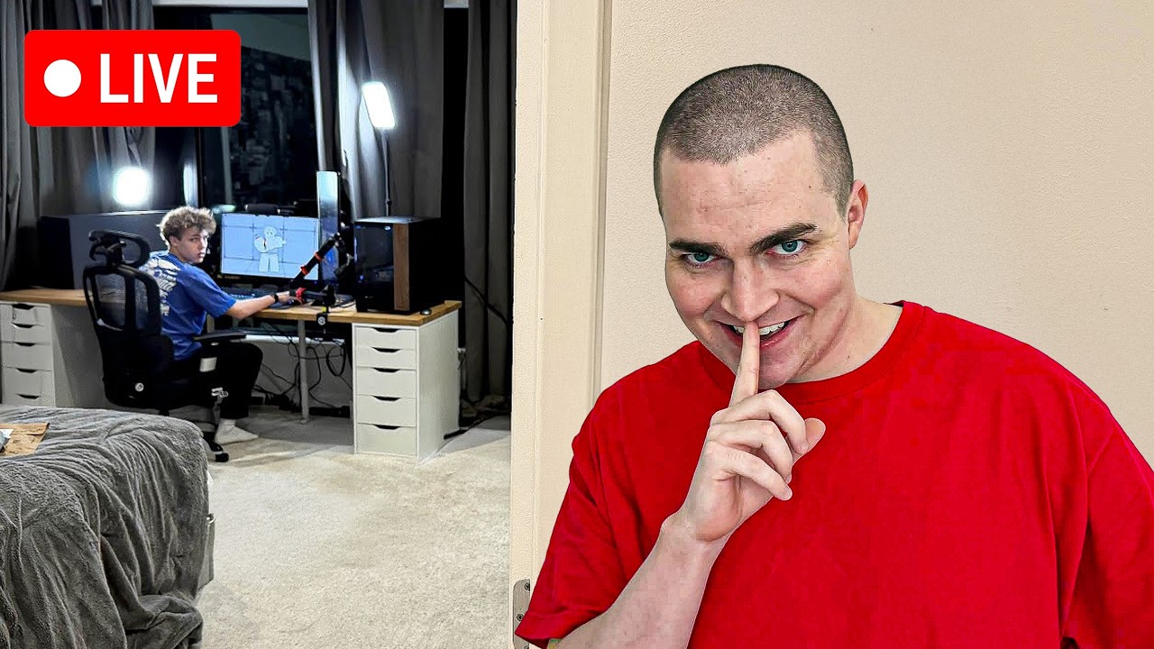 PRANKING CRUZ WHILE HES LIVE