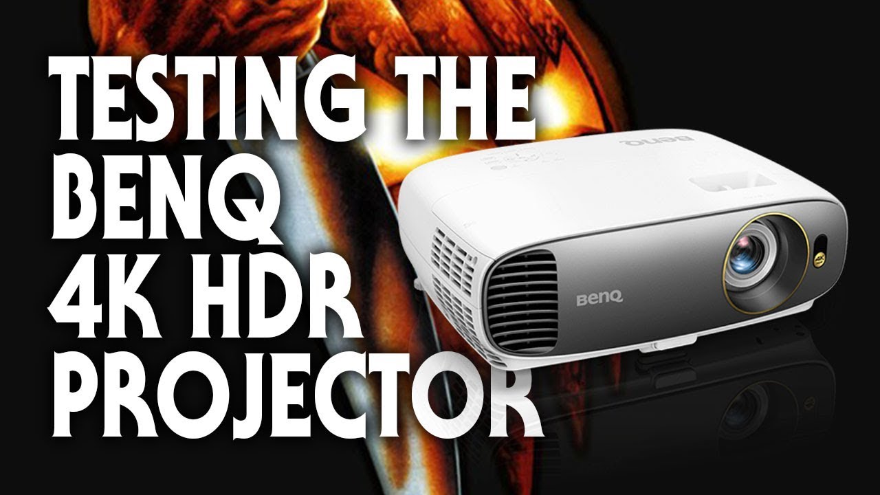 Testing BenQ Home Cinema Projector 4K HDR with Halloween 4K UHD