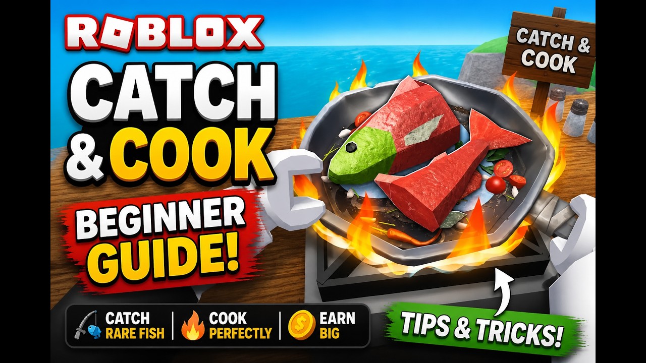 Everything You Need to Know in Catch & Cook on Roblox!
