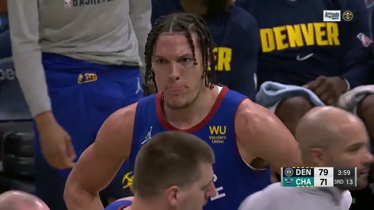 Aaron Gordon and Montrezl Harrell get heated!