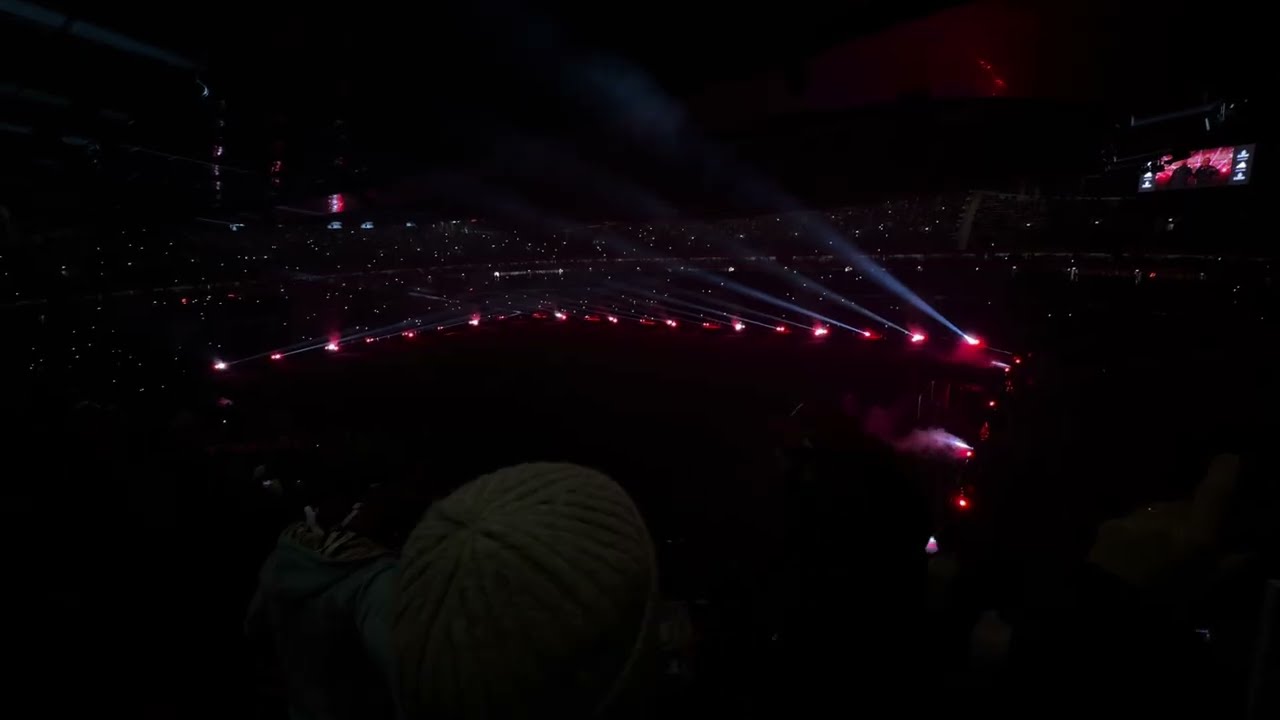 Arsenal V Chelsea Carbao Cup Semi Final (New Laser Light Show + Starting XI + North London Forever) 