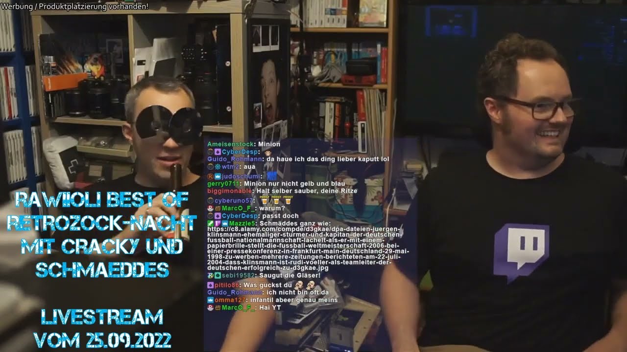 Rawiioli Best of - Retrozock-Nacht mit Cracky & Maettes vom 25.09.2022 | 17 Jahre Rawiioli Special