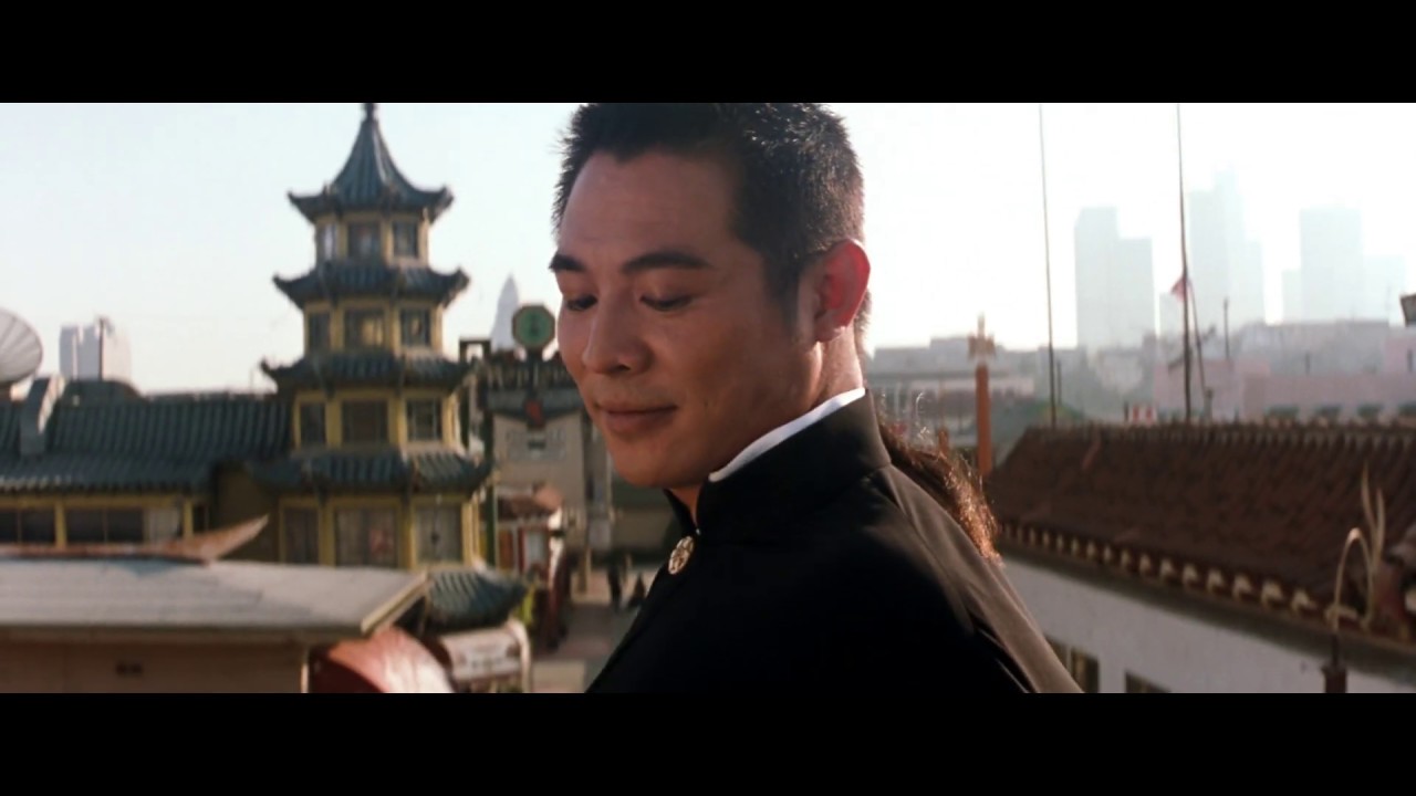 Jet Li - Rooftop Fight Scene (Lethal Weapon 4 - 1998) - HD