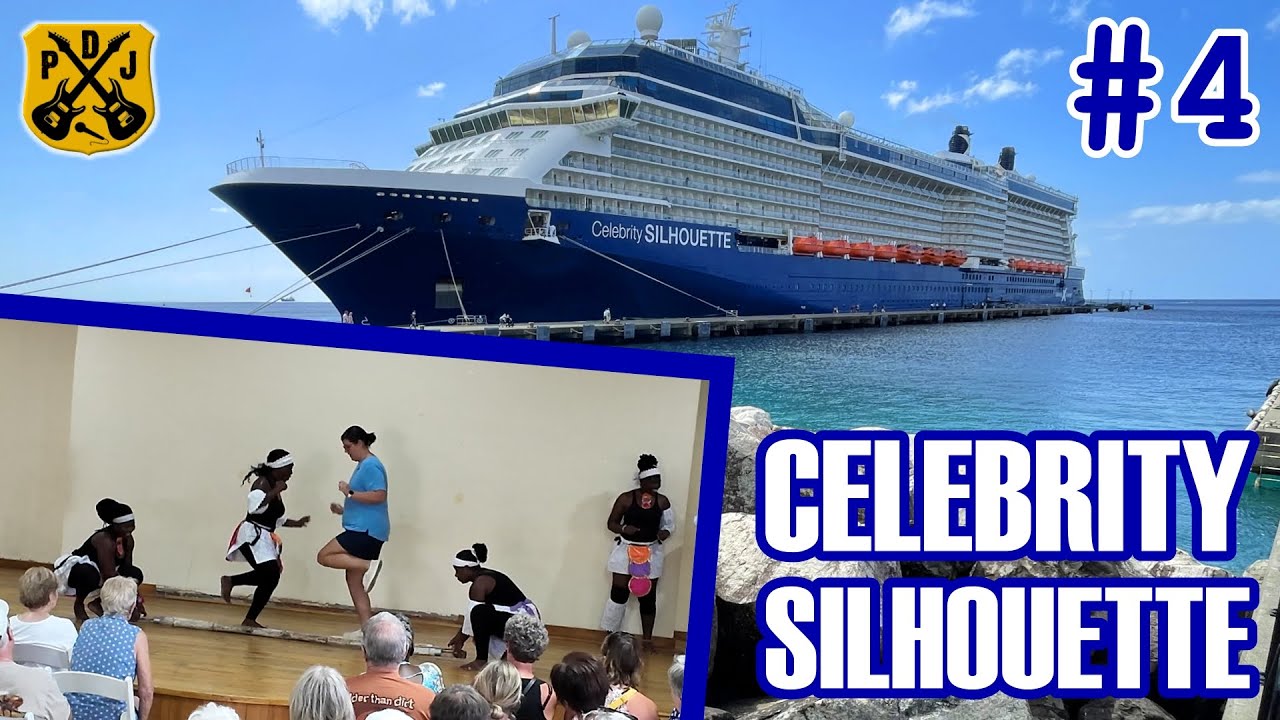 Celebrity Silhouette Pt.4 - Tobago Highlights & Folklore Show, Steel Pans & Dancing, Reigning Rocks