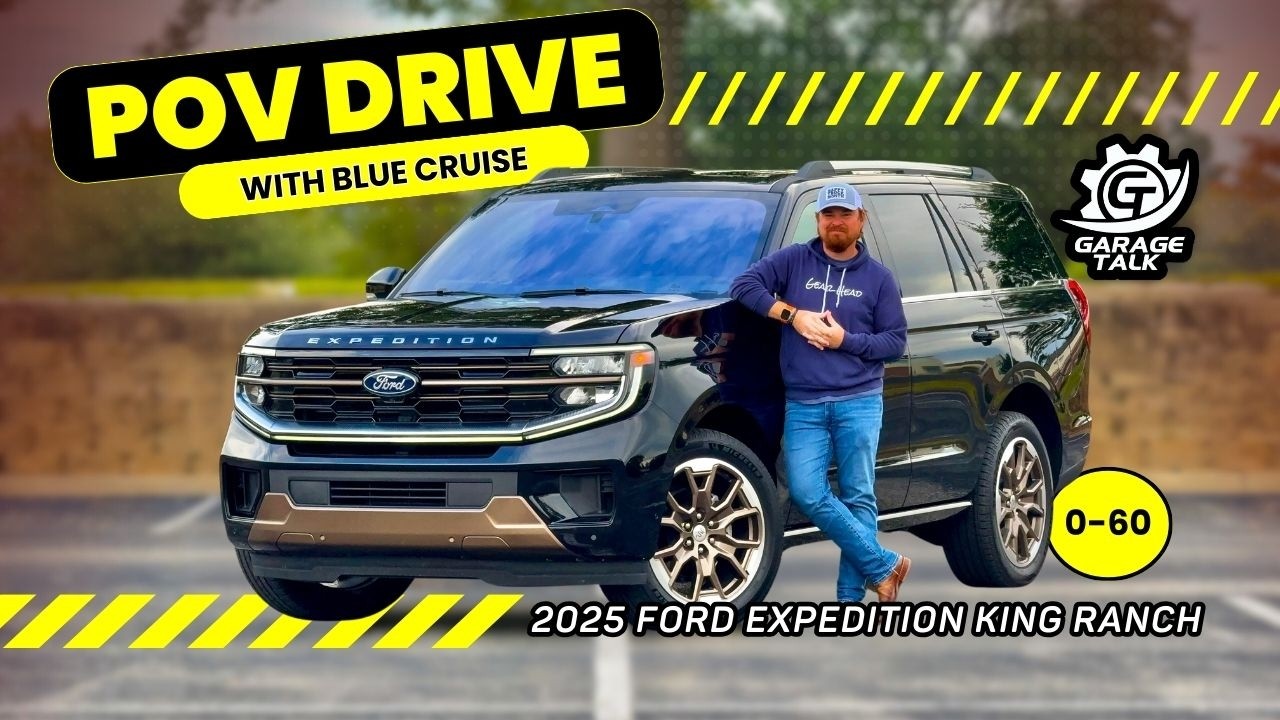 Ford Expedition King Ranch 2025 года // POV Drive с функцией Hands Free Blue Cruise