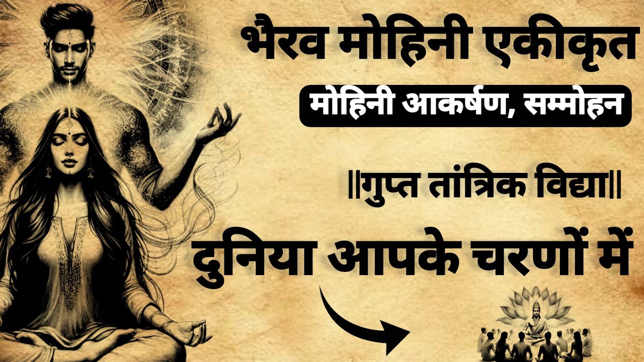 भैरव मोहिनी एकीकृत साधना | आकर्षण और शक्ति का  रहस्य |#bhairavtantra